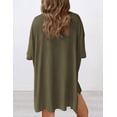 thumbnail image 2 of Set de salón Outfit PRETTYGARDEN de 2 piezas para mujer 2025, color verde militar, 2 of 6