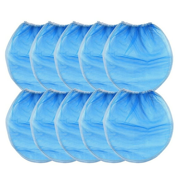 10pcs Paint Strainer Bags,Fine Mesh Paint Filter Bag Elastic Opening Used In5 Gallon Buckets Filtering Bag