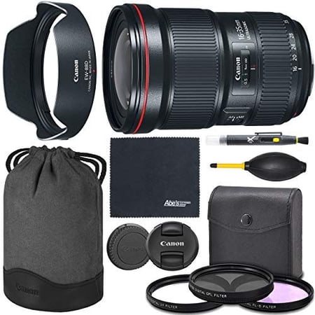 Canon EF 16-35mm f/2.8L III USM Lens (0573C002) + AOM Bundle Package Kit, International Version