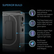AC Infinity CLOUDLAB 642, Advance Grow Tent 4x2, Thickest 1 Poles, 2000D Mylar Canvas, Lab-Tested Highest Reflectivity, Largest Zipper Window, Controller Mount Plate, 48 x 24 x 72 Indoor Growing