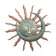 thumbnail image 1 of Decoración artística de pared de sol y luna, colgante Vintage del sol besando la luna, 1 of 5