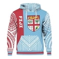 thumbnail image 4 of Sudadera con capucha con la bandera activa de Fiji para hombre y mujer, sudadera con capucha con estampado 3D de escudo de armas, ropa deportiva para niños y mujeres, Y2k, novedad de 2024, 4 of 5