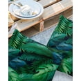 thumbnail image 2 of Pack of 2 Outdoor Pillow Covers, Summer Tropical Plants Waterproof Square Throw Pillowcase Cushion Decorative Pillow Covers for Couch Patio Tent, 18x18 in, 2 of 6
