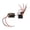 21T Black, variant on BIMZUC RC Motor ESC Combo Brushed 540 High Torque 60A Speed Controller Low Noise RC Car Accessory for 1/14 1/10 45T Upgrade Parts (5.91 inches / 15 cm Length)