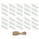 thumbnail image 1 of Uxcell 1.4" Pinzas de ropa de madera de colores, 50 piezas mini pinzas de madera coloridas, 1 of 6