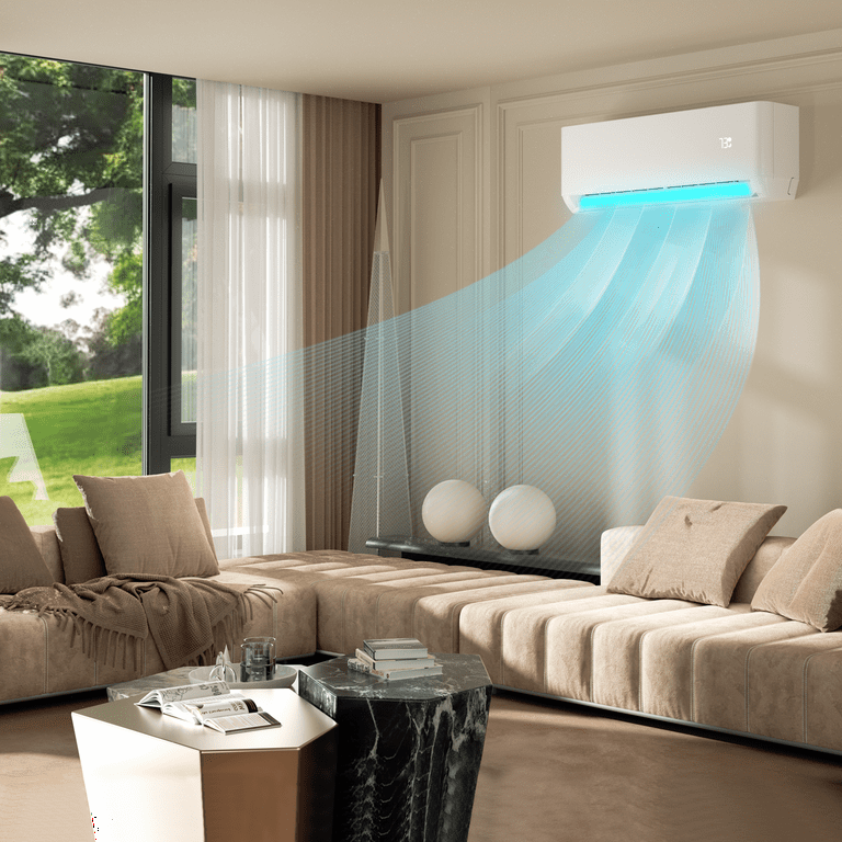 Magshion 21.5 SEER Mini Split Smart AC & Heater, Energy