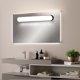 thumbnail image 1 of 5W Dimmable LED Mirror Light | 3 Color Adjustable | 28 LEDs | Rechargeable 1800mAh Battery | Magnetic Stick-On Wall Light | Under Cabinet | Desk | Bedroom | Adjustable Angle | 11.8in | Black/White |, 1 of 6