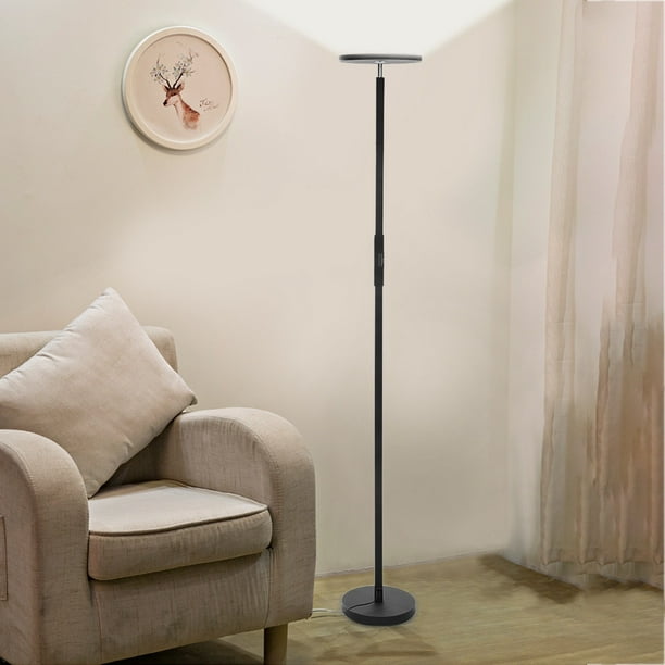 Pinkpaopao Dimmable LED Floor Lamps Tall Standing Modern Pole Light With  Remote Control 30W - Walmart.com - Walmart.com
