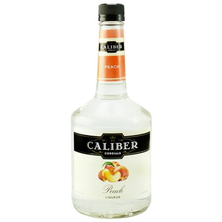 Caliber Peach Schnapps Liqueur,750 ml, 30 Proof