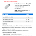 thumbnail image 2 of Heater Hose Connector - Compatible with 1990 - 2000 Chevrolet C2500 - Dorman, 2 of 2