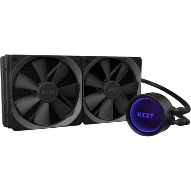Nzxt Kraken Rl Krx63 01 Cooling Fan Radiator Water Block Walmart Com