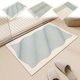 thumbnail image 1 of Alfombra de baño Super Absorbente - Alfombra de baño antideslizante de secado rápido, alfombra azul de 40x60 cm para la entrada a duchas y cocinas, 1 of 7