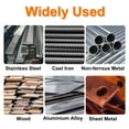 thumbnail image 7 of Uxcell 10 Pieces Drill Bit 3/32" Gold Titanium M2 HSS Twist Drill Bit with 1/4" Hex Shank, 7 of 7