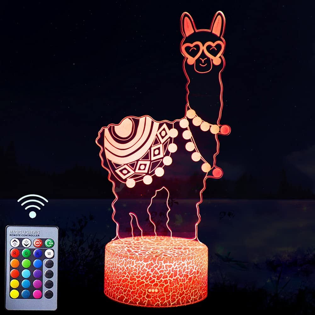 llama night light walmart