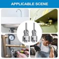 thumbnail image 3 of Gewindebohrersatz PVC Rohrgewindeschneider Set 12mm 19mm Innengewinde Aussengewinde Für Klempner Heizung Bohrmaschinen, 3 of 5