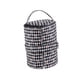 thumbnail image 3 of Bolsa de almacenamiento de hilo, bolsa organizadora de crochet, bolsa de crochet de moda, organizador de tejido para suministros de tejido, uso domést Negro, 3 of 8