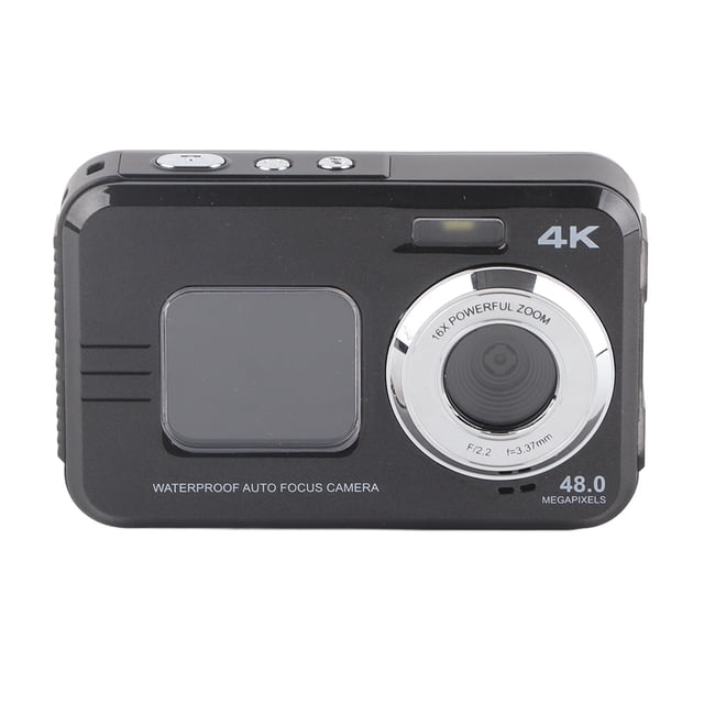 Cámara de Video Digital Cámara Subacuática 48MP 27K Salida de Video Zoom Digital 16X Antivibración Cámara Vlog a Prueba de Agua Enchufe de EE UU UU 110-240V ANGGREK Otros