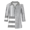 thumbnail image 7 of ShiShine 3/4 Length Sleeve Womens Tops Shirts for Women V Neck Trendy Work Clothes Ladies Fashion 2025 Fall Trendy Outfits, 7 of 7