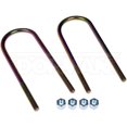 thumbnail image 1 of Dorman Leaf Spring Axle U Bolt 660-110 AutoGrade; 1/2 Inch Thread Diameter; Fine Thread; Steel; With Two U-Bolts And Four Nuts, 1 of 4