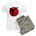thumbnail image 6 of CafePress - KARATE Keri Men's Light Pajamas - Men's Light Loose Fit Cotton Pajama Set, 6 of 7
