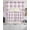 White Light Pink, variant on Aqua Plaid Swag Kitchen Curtains Sets for Windows 24 Inch Length, Spring Summer Farmhouse Buffalo Checkered Short Window Curtain Panels Swags Valances and Tiers 3 Piece Set for Cafe/Dining Room
