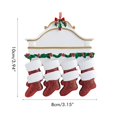 thumbnail image 2 of MesaSe Chaussettes de Noël en Résine pour Artisanat, 2 of 8