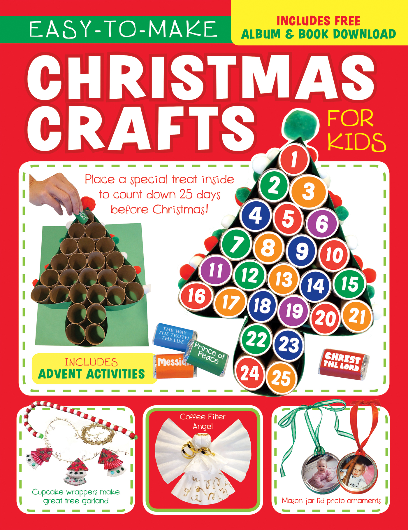 Download Free Easy To Make Christmas Crafts For Kids Walmart Com Walmart Com PSD Mockup Template