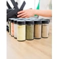 thumbnail image 5 of DEUS KITCHEN Especiero giratorio 18 frascos de vidrio y plástico BPA free. | Etiquetas y embudo, 5 of 5