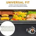 thumbnail image 1 of Mesh Screen Blocks Foods Easy to Install Practical Perfectly Sized Holes Grill Mesh Screen, 1 of 4
