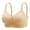 Beige, variant on Full Coverage Bra No Underwire Racerback Padded Push up Sports Bras for Women Padded Bras for Women Add Cup Size White Bra Push up Bra Women
