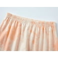 thumbnail image 5 of Beezizac Girls Pajamas Tie Dye Orange-Pink Avocado Cotton Tee & Pants Pjs Big Kids Size 14, 5 of 7