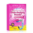 thumbnail image 1 of SIYTUAU Pipe Cleaning Powder Pink Scent For Sewer Drain Oil Blockage Dissolving And Deodorizing Unclogging Solution Plastic Container Pink, 1 of 7