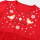 thumbnail image 3 of Vestido casual Hongshilian de algodón para niñas, manga larga, 3T-12Y, 3 of 7