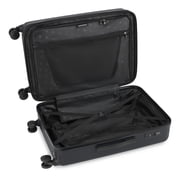 SWISSGEAR Stride Hardside Medium Checked Spinner, Black