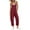 06 Wine, variant on Awdenio Overalls for Women Loose Fit Wide Leg One Piece Jumpsuits Casual Fleece Bib Overall with Pockets