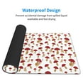 thumbnail image 3 of Naloa Red Mushroom Gaming Mouse Pad Large Mouse Mat Long Extended Desk Pad Non-Slip Rubber Mice Pads Stitched Edges Thin Pad (16x29.5 Inch), 3 of 8