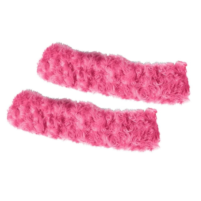 2 fundas para cuchillas de patines de hielo, protector de patines, toalla interior, protectores de patinaje sobre hielo, fundas para patines de hockey Rosa