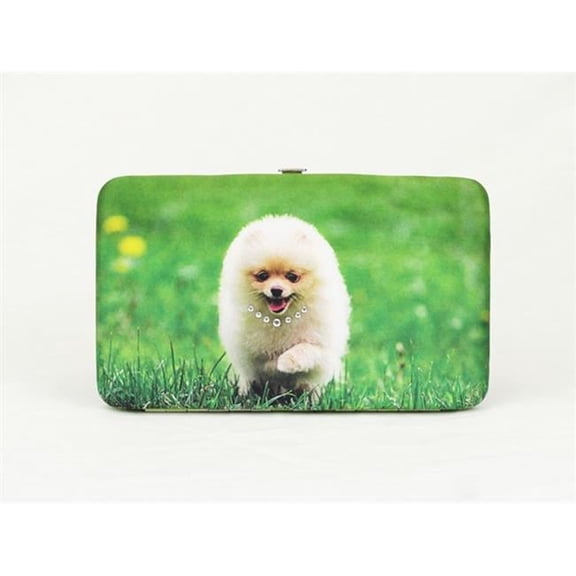 Hearty Trendy FWD-08 Puppy Pom Pom Picture Frame Wallet