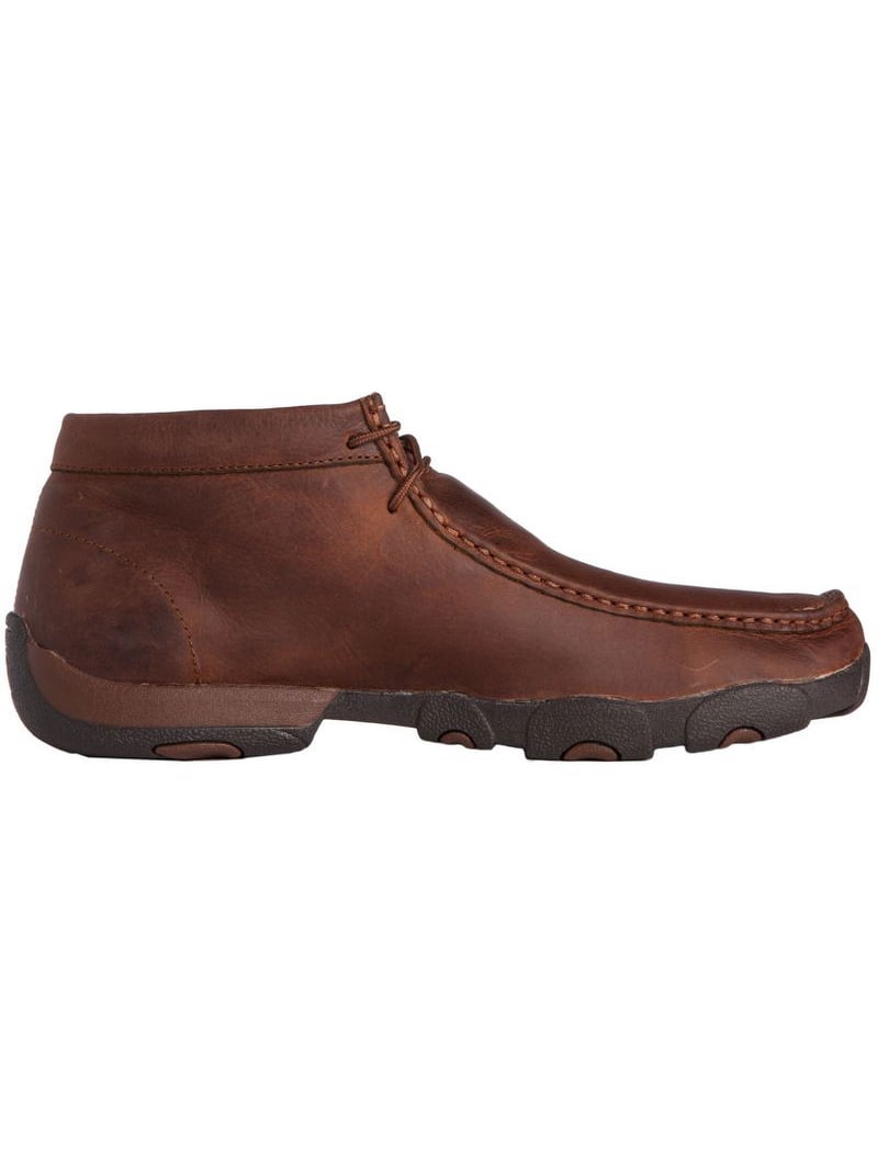 Twisted X Men’s Lace Up Driving Mocs Size 11.5 Copper Brown MDM0014 Twisted X® | Chukka Driving Moc | MDM0014 main image 3