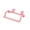 Pink, variant on Anewi Hanging Trash Bag Holder and Grocery Bag Dispenser, Under Cabinet Plastic Garbage Can Organizer for Kitchen, Bathroom, RV, Dorm Room, 1 Pack