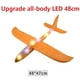 thumbnail image 1 of Foam Hand Throwing LED Airplanes Toy 48cm LED Flight Mode Glider Inertia Planes Model LKCOMO Aircraft Planes Outdoor SportRed 48cm NO LED He Qiyong unisex, 1 of 1