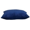 thumbnail image 3 of Navy Blue Lumbar Tufted Throw Pillow, 3 of 3