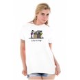 thumbnail image 5 of Credit Cards Debt Maxed Out Shopping Women's Graphic T Shirt Tees Brisco Brands M, 5 of 5