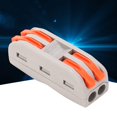thumbnail image 4 of 5Pcs Wire Block Clamp Terminal SPL Quick Conductor Flexible Hard Cable Connector, 4 of 8