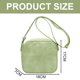 thumbnail image 2 of Bolso de mano de PU mini bolso de mano con cremallera nuevo bolso cuadrado pequeño retro Joker bolso de hombro verde, 2 of 6