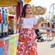 thumbnail image 2 of Pantalones Palazzo de Mujer Plus Size Floral de Pierna Ancha Agnes Orinda con Cintura Frontal y Bolsillos 2X Rosa Naranja, 2 of 7