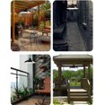 thumbnail image 5 of Lámpara colgante solar para exteriores, lámpara LED impermeable, candelabro de doble cabeza, decoraciones con control remoto para cobertizo interior, granero, habitación, 2 cabezas, color blanco, 5 of 5