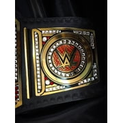 WWE World Heavyweight Championship Wrestling Replica Title Belt Black