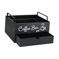 thumbnail image 4 of Lipstore Coffee Station Organizer Rustic Coffee Accessories Organizer for Cafe Office A, 4 of 8