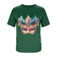thumbnail image 4 of Tops para hombre, blusas y camisas de manga corta con cuello redondo para hombre, camisetas casuales con estampado de moda para hombre, blusa de manga corta, blusa de poliéster para hombre., 4 of 5